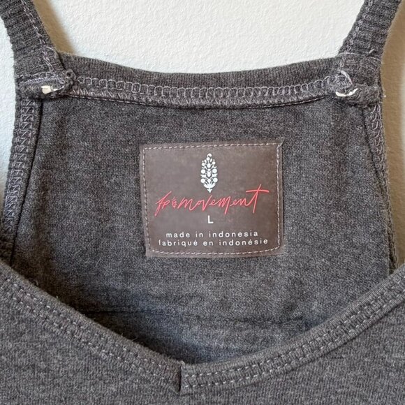 Free People Movement Gray Hot Shot Women's Large - Picture 4 of 10